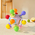 Montessori Baby Toys 0 12 Months Baby Development Toys Game Rattles Teethers Grasping Activity Ball Baby Sensory Toys For Babies